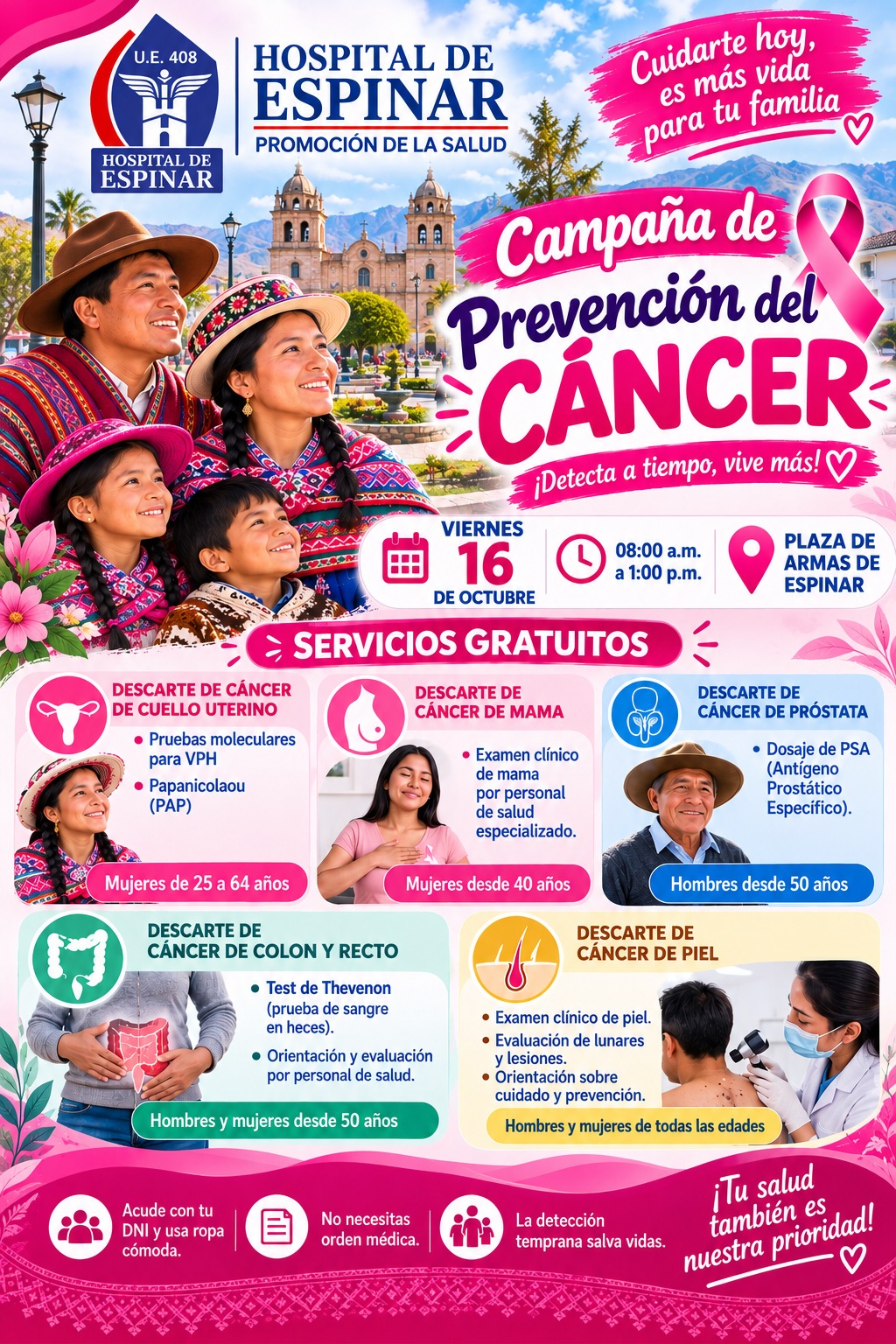 CAMPAÑA DE PREVENCIÓN DEL CÁNCER