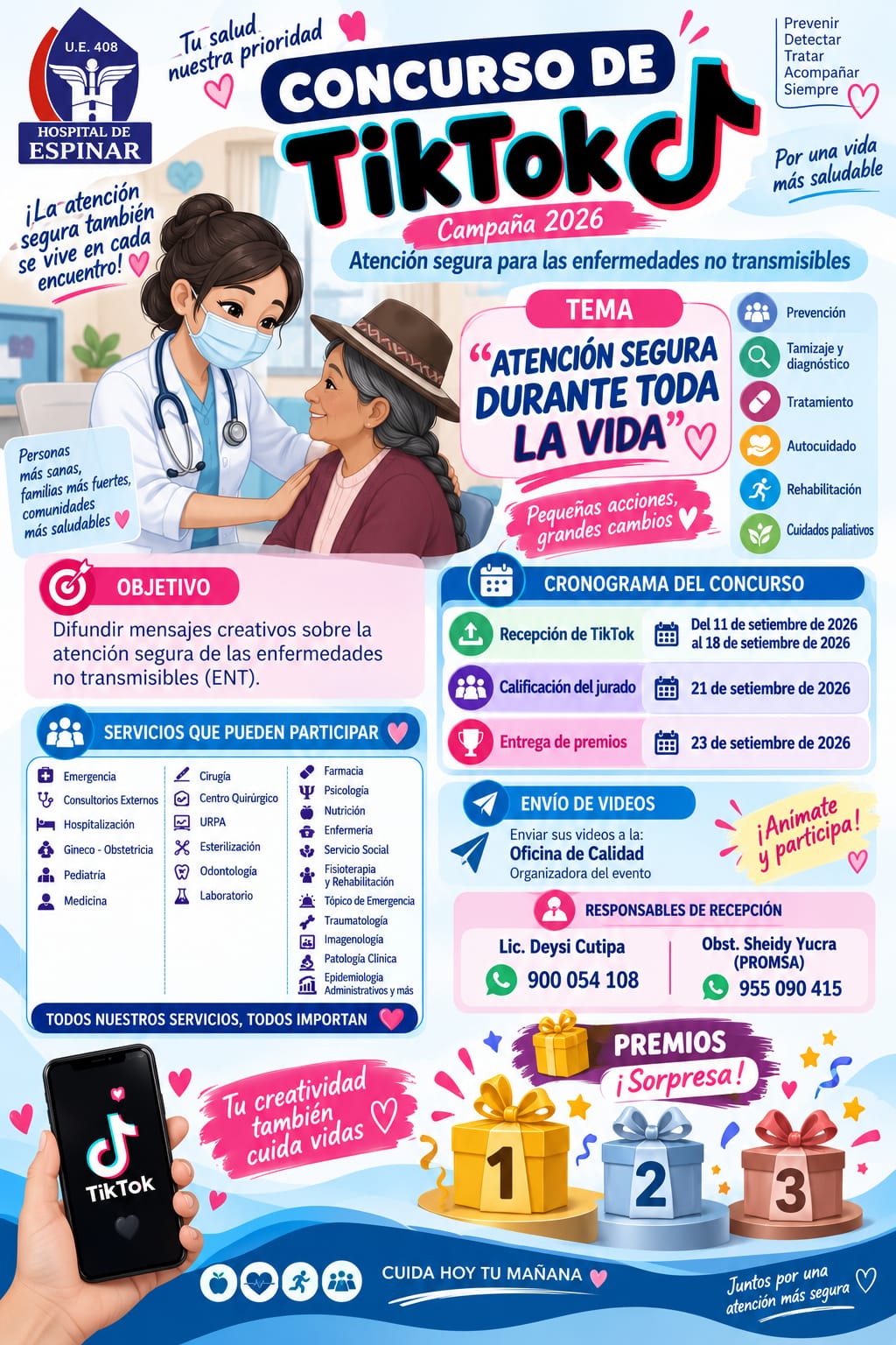 ¡Participa en el Concurso de TikTok 2026 del Hospital de Espinar!