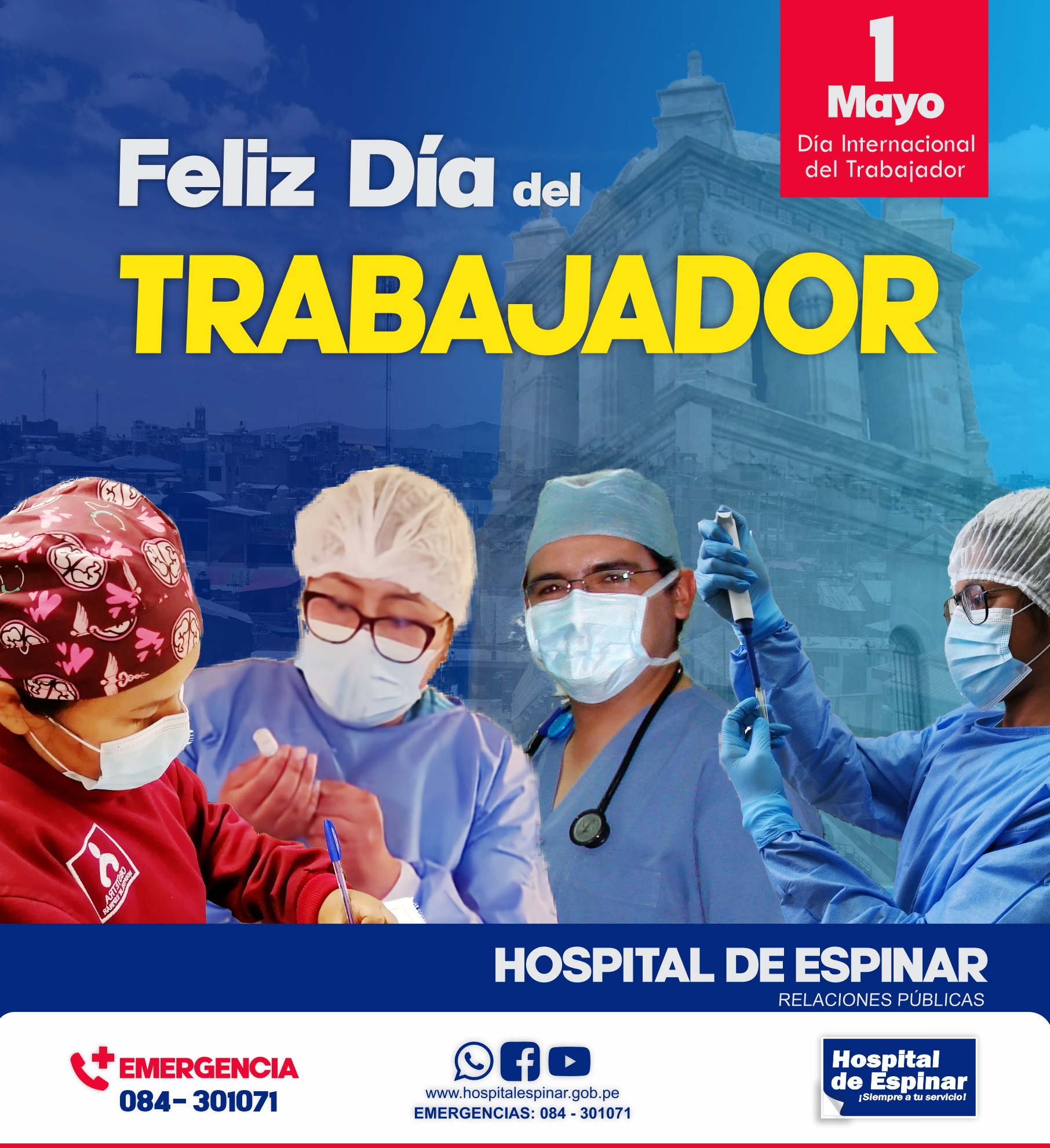 Feliz día del Trabajador