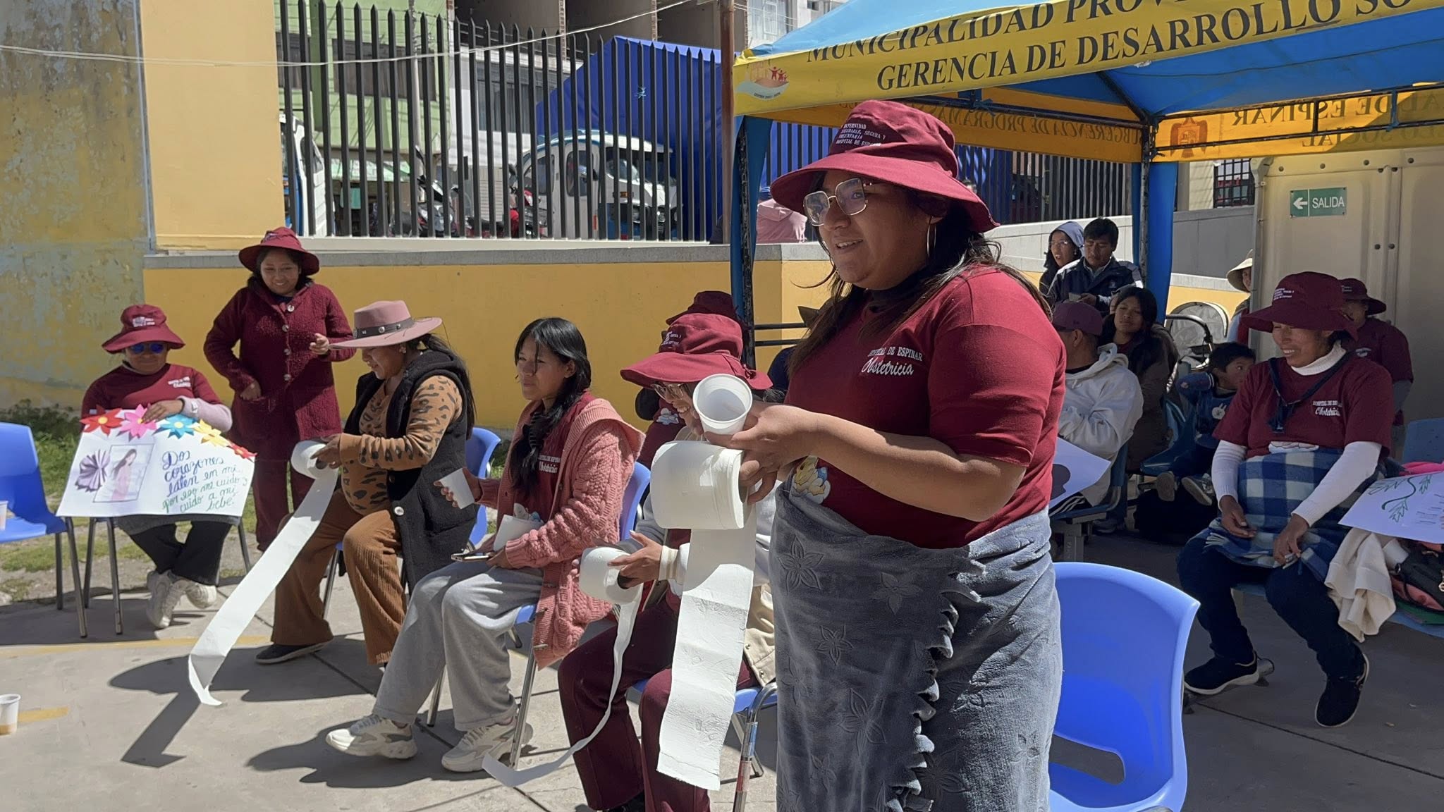 HOSPITAL DE ESPINAR, PROMUEVE ACCIONES EN CONMEMORACIÓN DE LA SEMANA DE LA MATERNIDAD SALUDABLE, SEGURA Y VOLUNTARIA.